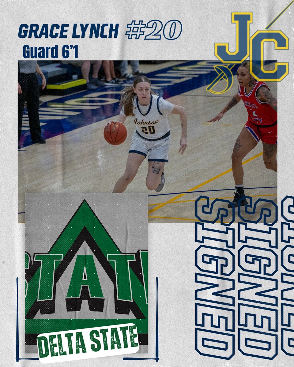 JCCC_WBB's tweet photo. 𝘾𝘼𝙑𝘼𝙇𝙄𝙀𝙍𝙎 𝙈𝙊𝙑𝙄𝙉𝙂 𝙊𝙉 🔜🙌
Congrats to our 4 sophomores for signing with their respective 4 years!
Sa’Yere Banks- Park U.
Saige Grampsas- Newman
Jazzy Klinge- North Alabama
Grace Lynch- Delta State
#OnceACavAlwaysACav⚔️ https://t.co/k80QZSAZ3u