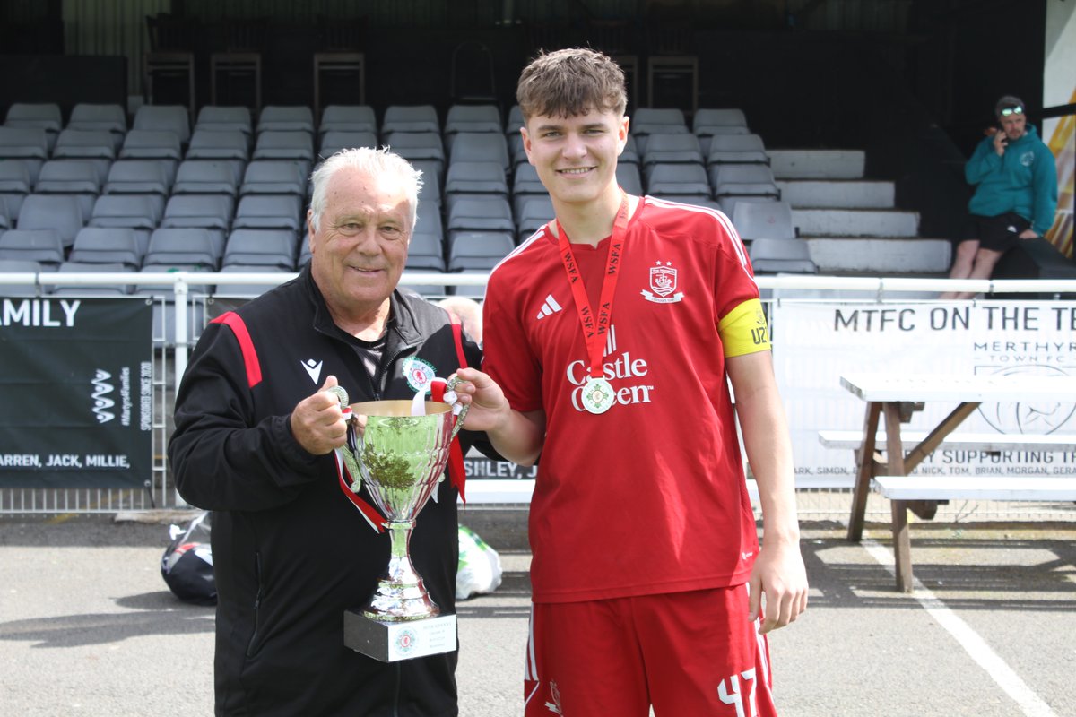 🏆Welsh Champions 🏆 Today our academy @colegcambria scholars have won the @WelshSchoolsFA National title here at @MerthyrTownFC . 1-1 Final Score with goal from Tyler Berry, saw our young scholars win penalty shoot out 4-2 against @BridgendCollege. #champions
