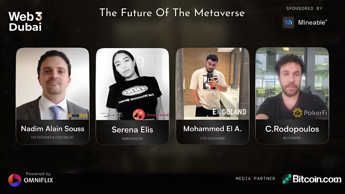 EXGOLAND (@exgoland_io) on Twitter photo 🌐 Excited to share our panel discussion from Web3 Dubai 2024 on "The Future of the Metaverse"! Watch now!👇📺
youtube.com/watch?v=C7tPFZ…
Featuring insights from <a href="/exgoland_io/">EXGOLAND</a> , <a href="/decentraland/">Decentraland</a>, <a href="/welistdigital/">Welist Ventures</a> , and <a href="/FinancePoker/">PokerFi</a>
Dive into the future of the #metaverse, innovation, 🌐 Excited to share our panel discussion from Web3 Dubai 2024 on "The Future of the Metaverse"! Watch now!👇📺
youtube.com/watch?v=C7tPFZ…
Featuring insights from <a href="/exgoland_io/">EXGOLAND</a> , <a href="/decentraland/">Decentraland</a>, <a href="/welistdigital/">Welist Ventures</a> , and <a href="/FinancePoker/">PokerFi</a>
Dive into the future of the #metaverse, innovation,