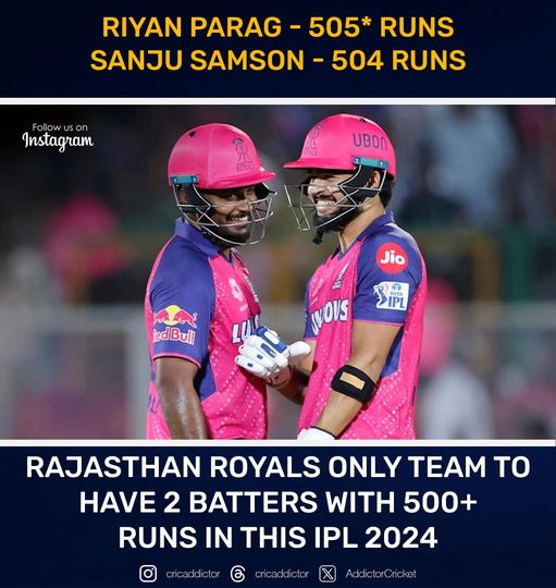 Riyan Parag 🤝 Sanju Samson #SANJU #RIYAN #IPL24 #RR