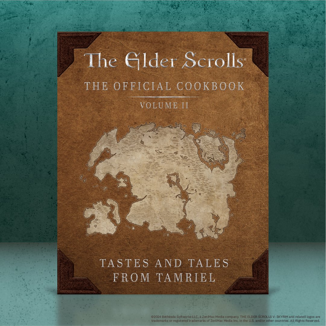 Embark on a culinary quest across Tamriel with The Elder Scrolls: The Official Cookbook Vol. 2! 🍲✨ Discover over 60 delectable recipes from Skyrim's hearths to Morrowind's saltrice suppers. This book delves into the cuisine of Tamriel like never before, offering a truly