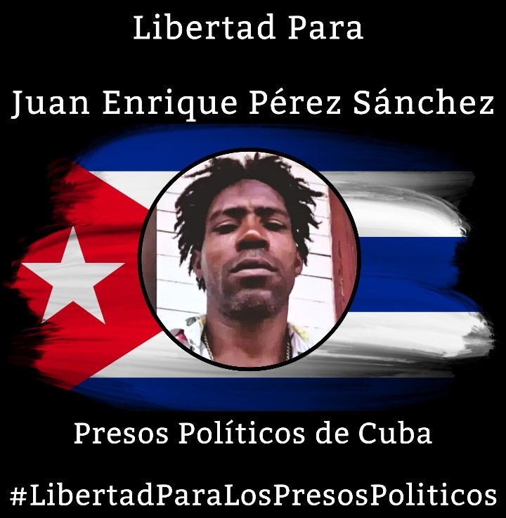 #Twitazzo por los #PresosDeCastro. Libertad para Juan Enrique Pérez Sánchez. Su único delito fue pedir libertad. No lo dejemos solo. #LibertadParaLosPresosPolìticos #AbajoLaDictadura #HastaQueSeanLibres #Cuba