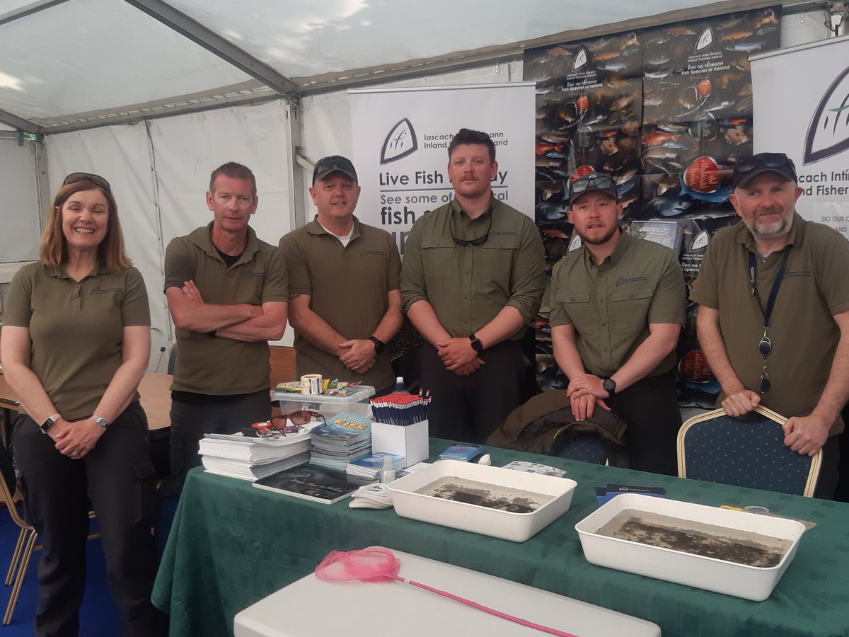 InlandFisherIE's tweet photo. 😀 IFI staff were very pleased to partner with @DublinZoo and exhibit at its Native Species event at the weekend.
🐟 A great opportunity to showcase #Ireland’s fish species, and the invertebrates that live in our rivers/lakes. #ZooLive
More: https://t.co/mkmXgnjOmE https://t.co/oAHpOhOEC0