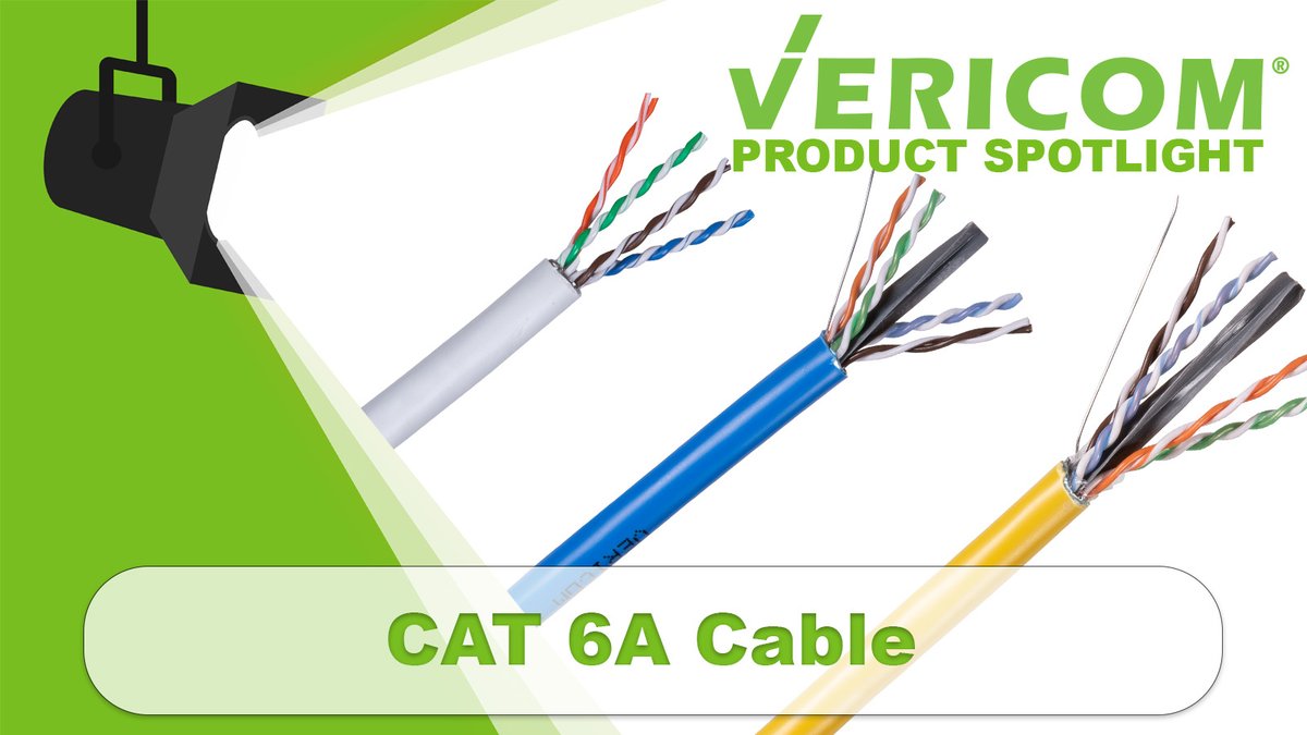 Boost your network with Vericom's CAT 6A Bulk Cable! Featuring VGS6A™ F/UTP, U/UTP Plenum, and Riser options in 1K ft boxes. Perfect for advanced network setups.

📦 Product Info: bit.ly/3UCt6a2

#NetworkSolutions
#HighSpeedInternet
#DataCabling