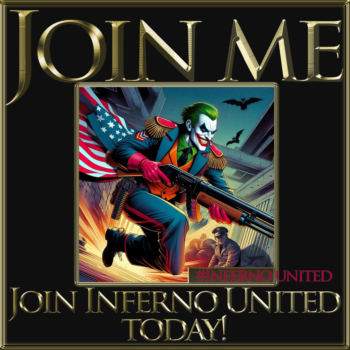 #InfernoUnited inviting all great Conservative Patriots good people to join us.