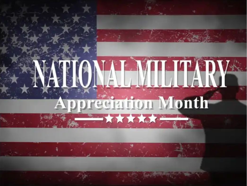 National Military Appreciation Month (NMAM) is celebrated every May and is a declaration encouraging U.S. citizens to observe the month as a symbol of unity. NMAM honors current and former members of the U.S. Armed Forces, including those who have died. #NASP #CNRSE