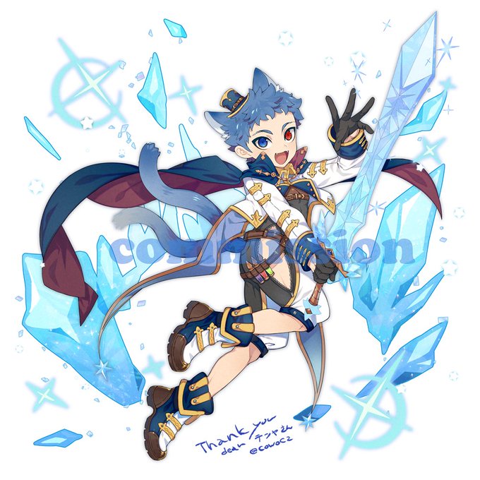 「blue eyes sword」 illustration images(Latest)