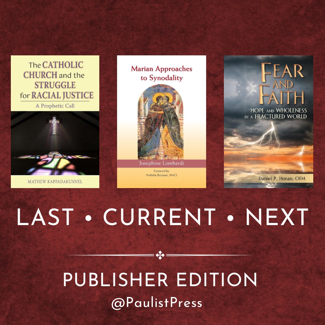 PAULISTPRESS's tweet photo. 🙏🏻Last, Current, Next🙏🏻
This is what we’ve been working on, what’s been worked on, and what’s coming.
We work on a variety of titles each month, these are just some of the highlights.
•
•
•
#paulistpress #lastcurrentnext #publisher https://t.co/RlIqywbCJ6