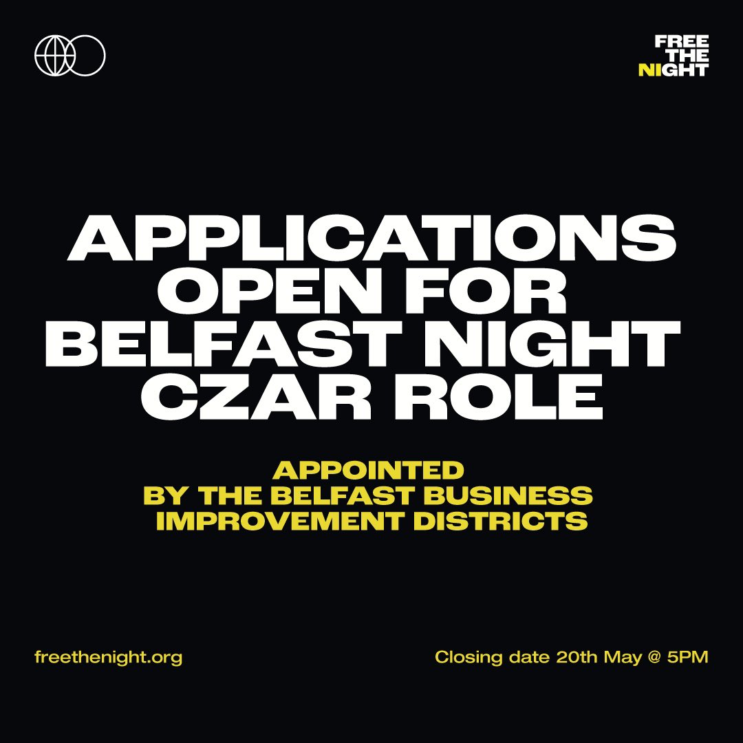In a major development for Belfast nightlife, the city centre BIDs have come together to appoint the role of a Night Czar in the city. @CQBelfast has joined forces with @LinenQuarterBID & @BelfastBID to fund the role, which will run until January 2026. [1/5]