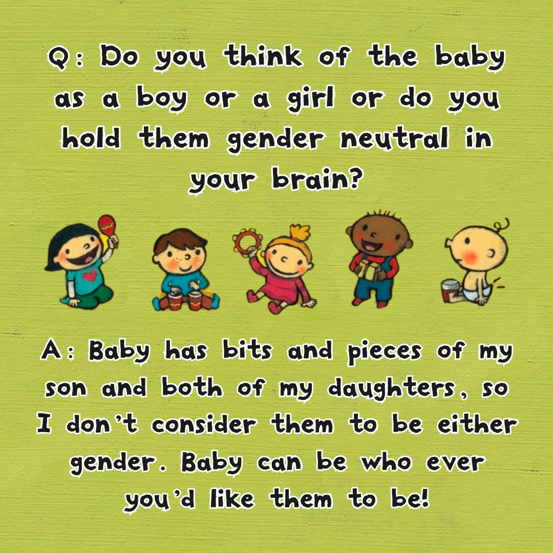 New week, new Ask the Author answers! Some folks were curious about my baby character and which books I'd recommend to new readers. Do you have any more burning questions about my art, process, or inspiration? 🎨 Comment below! <a href="/Candlewick/">Candlewick Press</a>