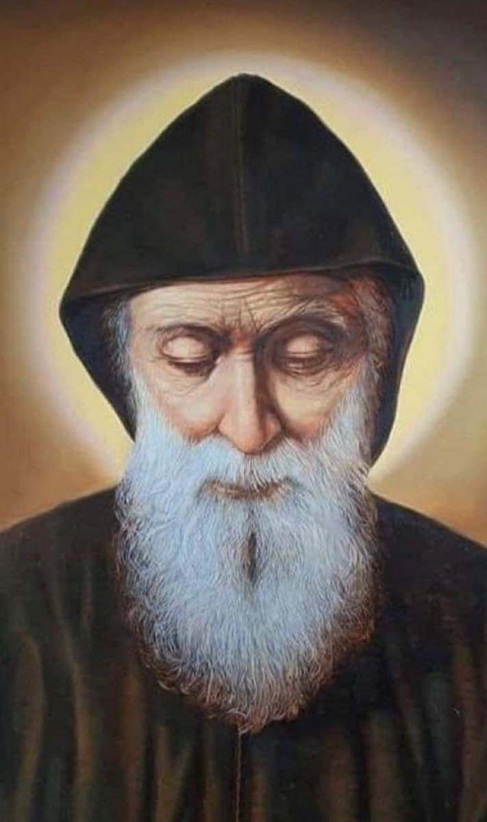 @Faithful2Pray St Charbel A pious saint from Lebannon Recognized as one of the great miracle workers in intercession Talk to him in prayer & ask his aid towards your healing He listens & he brings Grace's...