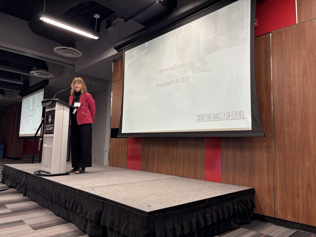'This conference isn’t just about data: it’s about connection.' 🤝 We're excited to start the first day of #datathatmakesadifference with inspiring words from our President & CEO, Patricia Jones! Stay tuned for more updates and insights from the day ahead! @policy_school