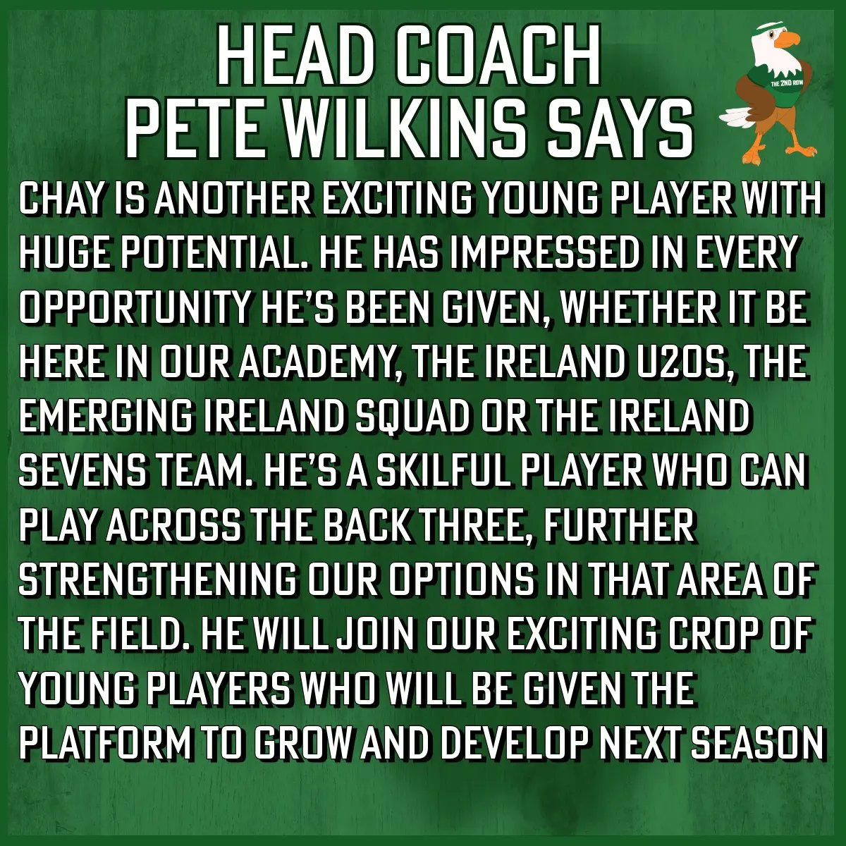 Welcome to the @connachtrugby pro team @ChayMullins_
Impressive versatile back three player who has a u20 six nations medal in his pocket and has had great performances with the @IrishRugby #M7s over the past 18 months
