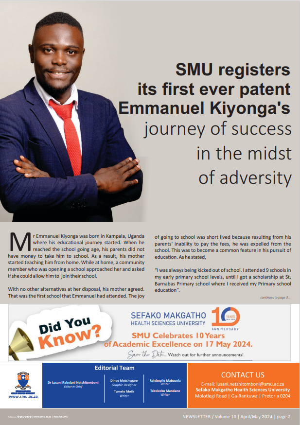 Sefako Makgatho Health Sciences University (SMU) tweet media