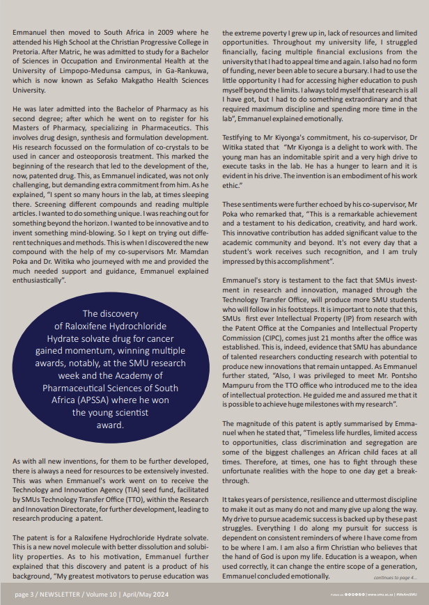 Sefako Makgatho Health Sciences University (SMU) tweet media