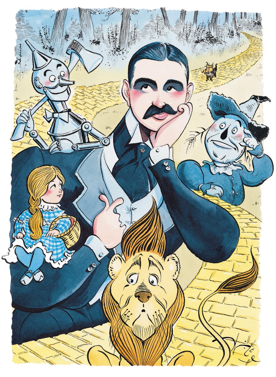 On L. Frank Baum’s birthday, revisit John Updike on the author of the classic children’s book “The Wonderful Wizard of Oz.” “As a writer,” Updike writes, “Baum rarely knew when to quit, unfurling marvel after marvel.” nyer.cm/m4ce5pM