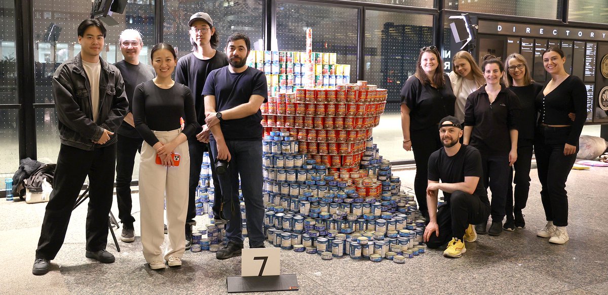 CANstruction Toronto is back for its 22nd year in support of @dailybreadto! This year, our entry, the “CAN-tainer Ship,” emphasizes the magnitude of the role that shipping containers play in global food security #canstructionTO @canstructionto Learn more: kpmb.com/news/kpmb-buil…