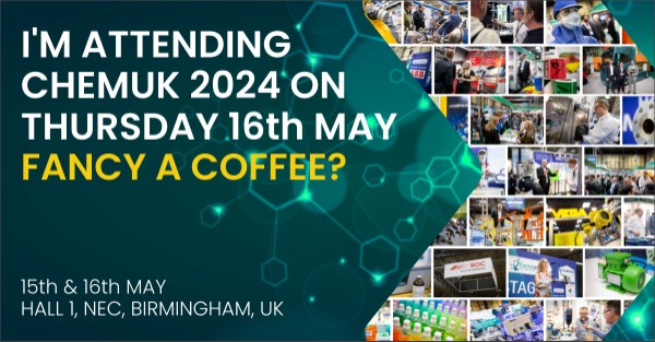 Plumrodi's tweet photo. I'll be in Brummy-land on Thursday the 16th May for the Chem Expo 2024 with a couple of my colleagues. I'd love a chat to any of our clients and candidates that will be there on the day! Please do drop me a message if you would like to set up even a 5 minute chat.
#SRGChemicals https://t.co/o81H1TSOX6