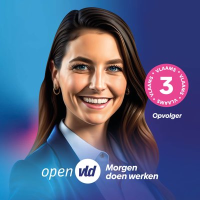 Op 9 juni trekken we opnieuw naar de stembus. 🗳️

➡️ Ik sta op de kieslijst voor het Vlaams Parlement met als lijsttrekker de Brugse topper @JasperPillen. 

Als je in West-Vlaanderen woont, kan je stemmen op mij! 💙

Voor vrijheid, vooruitgang en verantwoordelijkheid.