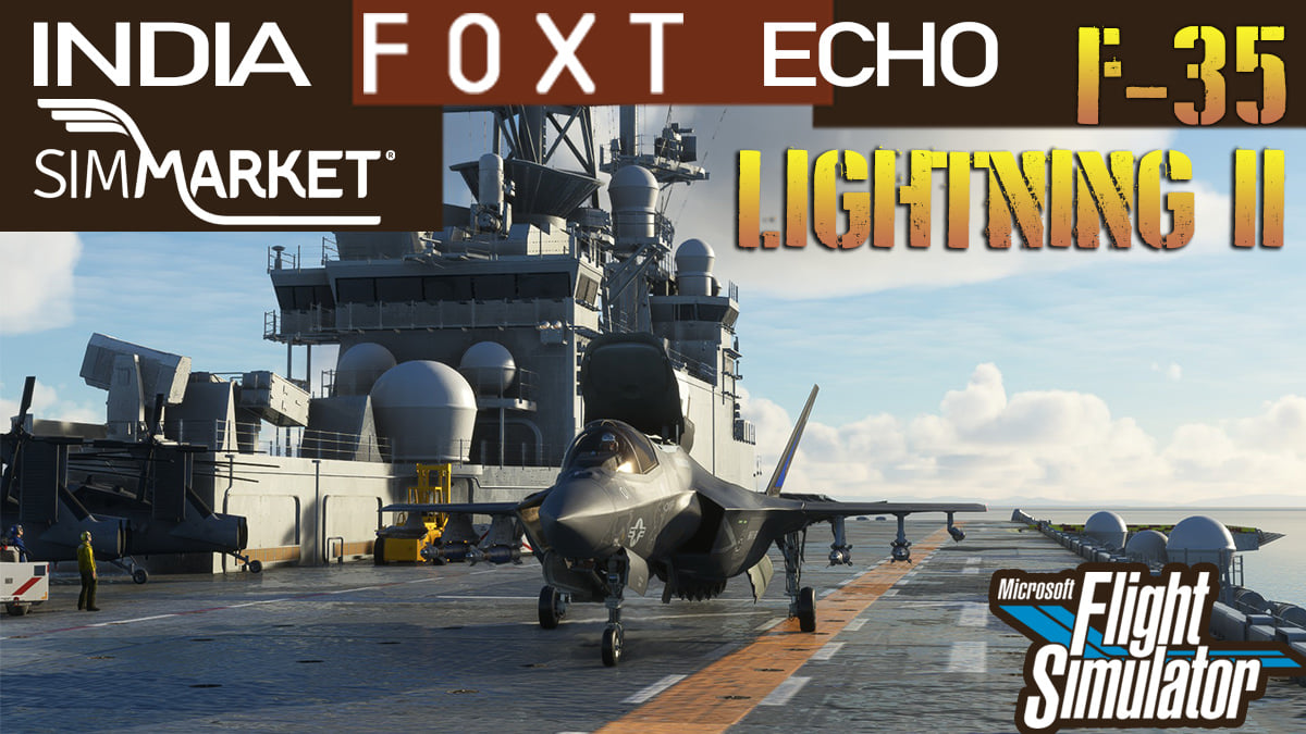 IndiaFoxtEcho - F-35 Lightning II, F-14 Tomcat & T-45C Goshawk MSFS Updated

🛈 Info and Changelog ⬇️
simflight.com/2024/05/15/ind…

#flightsim #SIMMARKET #Fighter #Jet #IndiaFoxtEcho #F35 #F14 #T45C #Military #Aircraft #MSFS2020 #MicrosoftFlightSimulator #flightsimulator #avgeek