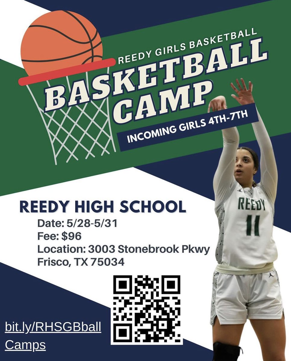 REEDY GIRLS BBALL π (@reedygbball) on Twitter photo Come join us for Basketball Camp this summer! πππ Incoming 4th-7th graders! May 28-31st, 7-9 am!
<a href="/HospElementary/">Hosp Elementary</a> <a href="/VaughnElemFISD/">Vaughn Elementary</a> <a href="/SparksElemFISD/">Sparks Elementary</a> <a href="/nicholsfrisco/">Nichols Elementary</a> <a href="/Bledsoe_Elem/">Bledsoe Elementary</a> <a href="/phms_panthers/">Pioneer Heritage MS</a> <a href="/FISD_PearsonMS/">Pearson Middle School</a> Come join us for Basketball Camp this summer! πππ Incoming 4th-7th graders! May 28-31st, 7-9 am!
<a href="/HospElementary/">Hosp Elementary</a> <a href="/VaughnElemFISD/">Vaughn Elementary</a> <a href="/SparksElemFISD/">Sparks Elementary</a> <a href="/nicholsfrisco/">Nichols Elementary</a> <a href="/Bledsoe_Elem/">Bledsoe Elementary</a> <a href="/phms_panthers/">Pioneer Heritage MS</a> <a href="/FISD_PearsonMS/">Pearson Middle School</a>