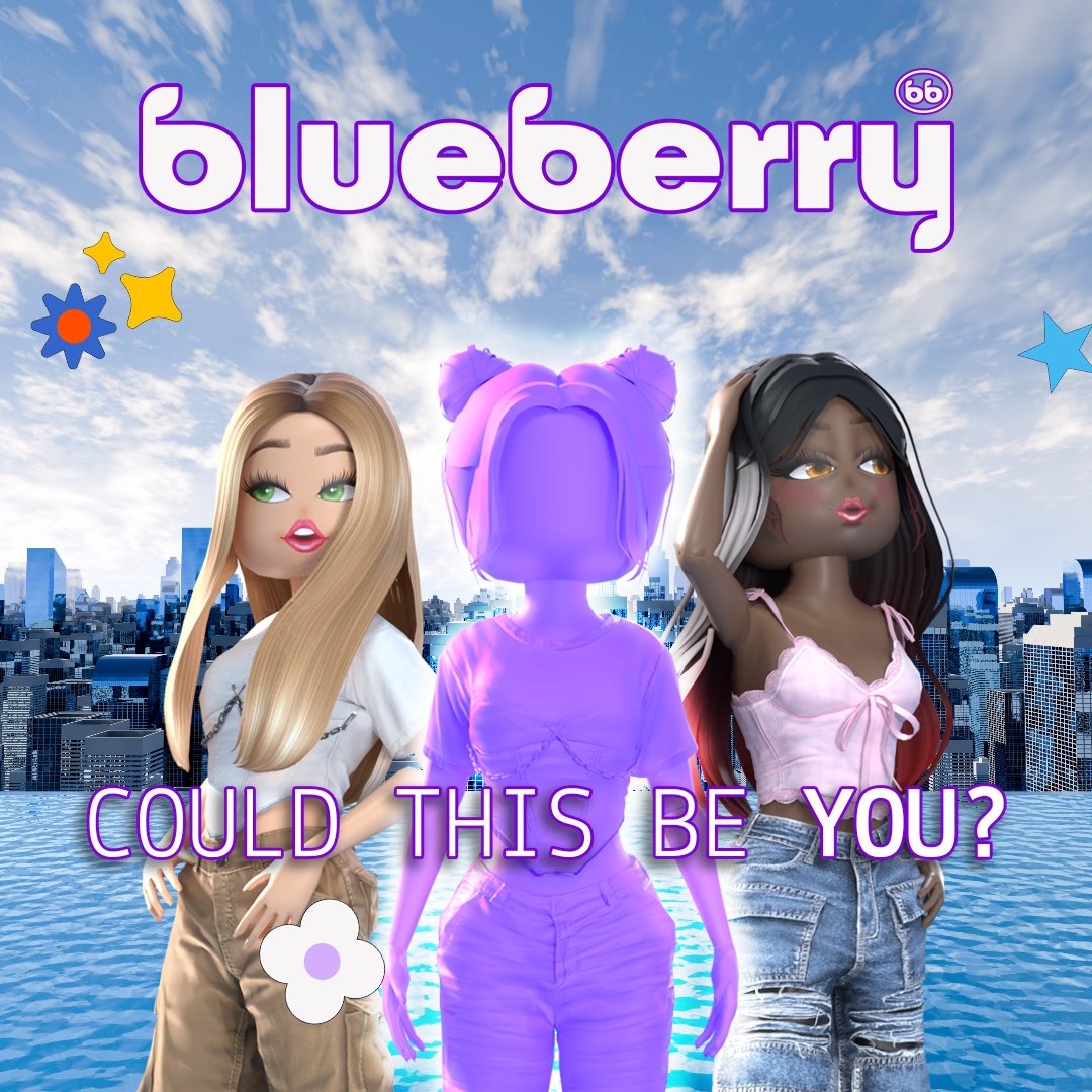 WearBlueberry's tweet photo. OMG! Blueberry Ambassador Applications are OPEN 🫐

If you are a fashionista on Roblox and have the socials to prove it, apply for our team today!
There's perks too...