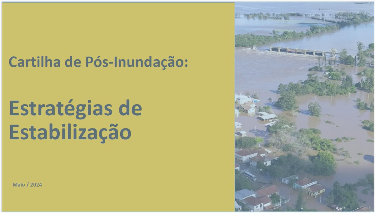 Guilherme_PLima's tweet photo. Prezados,
Ajudem-nos a fazer esta cartilha de Estratégias de Estabilização de Crises chegar à população do RS:
https://t.co/1vgmQbhzF5

Vídeo explicativo: https://t.co/ddFJW2b4pY

@marcelvanhattem @GayerGus @pablomarcal 

Todo o Brasil em solidariedade com os irmãos do RS https://t.co/D3CXQgwsxt