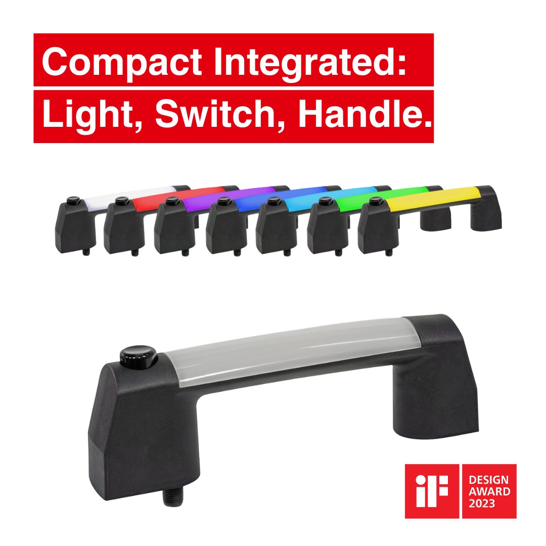 JWWinco's tweet photo. Introducing the innovative LED illuminating 🚦U-handle, EN 6284, designed to elevate the performance of systems and machines! This versatile tool offers seamless system control and comprehensive process monitoring. 👀

#machinetools #machining #manufacturing https://t.co/zqFQJoI5dw