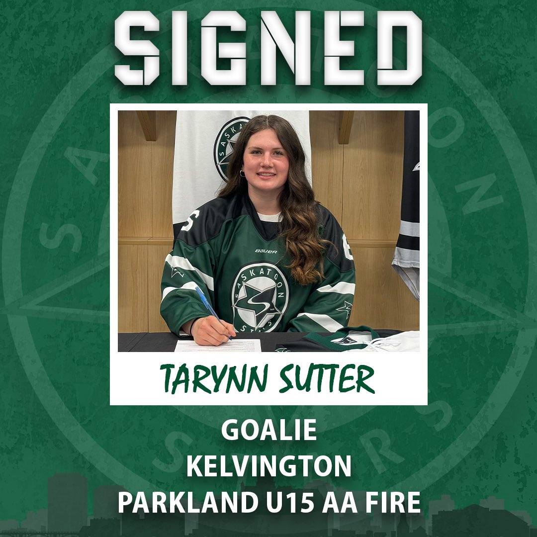 ⭐️ SIGNED ⭐️

Tarynn joins the Stars from the Parkland U15 AA Fire. Tarynn’s 20-4-1 record was tops in the U15 AA league, as was her 1.62 GAA. Her 0.931 SV% was also second-best in the U15 AA league. Welcome to #StarsNation, Tarynn.