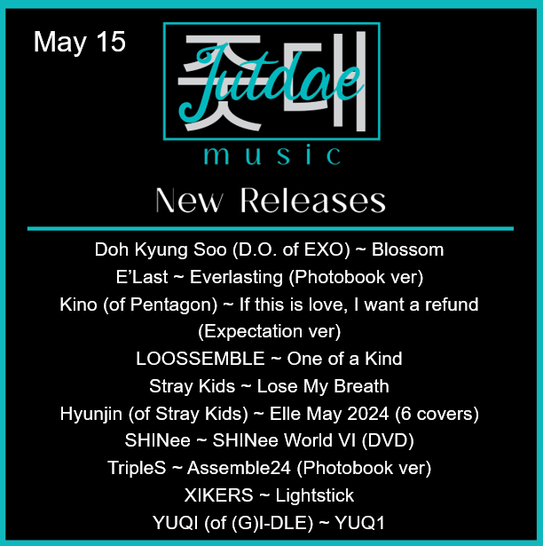 JutdaeMusic's tweet photo. ✨ Wednesday Restock ✨

Check out everything new on our shelves this week!

#jutdae #jutdaemusic #kpopclt #kpopcharlotte #charlottekpop #cltkpop #nckpop #kpopnc #kpopstore #kpopsmallbusiness #kpop #kpopalbum https://t.co/a1oIcG1Kel