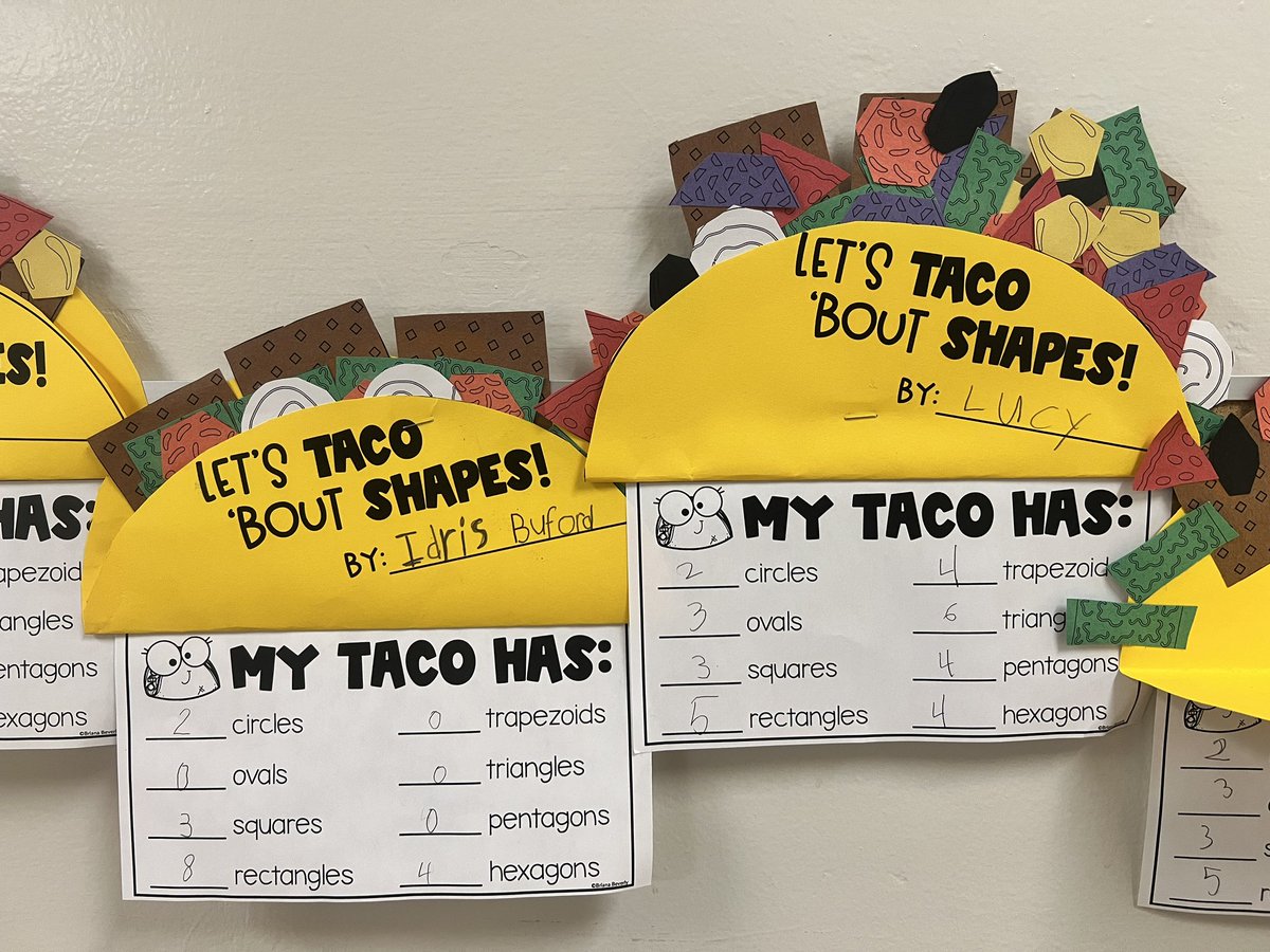 George Julian scholars are taco-n ‘bout shapes as we round out another school year.