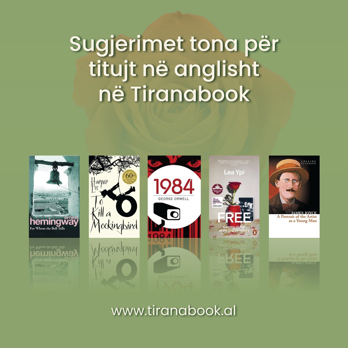 Sa prej jush preferojnë ti lexojnë librat në anglisht?🤔 Na sugjeroni në komente tituj që dëshironi ti gjeni në @tiranabook 🤗 📚 Libraria juaj në kryeqytet! 📲 Porosit:+355683032257 ose DM 📍 Pranë sheshi Wilson - Rruga Sami Frashëri - Tiranë 🧑‍💻 Bli Online 🛵 #tiranabook