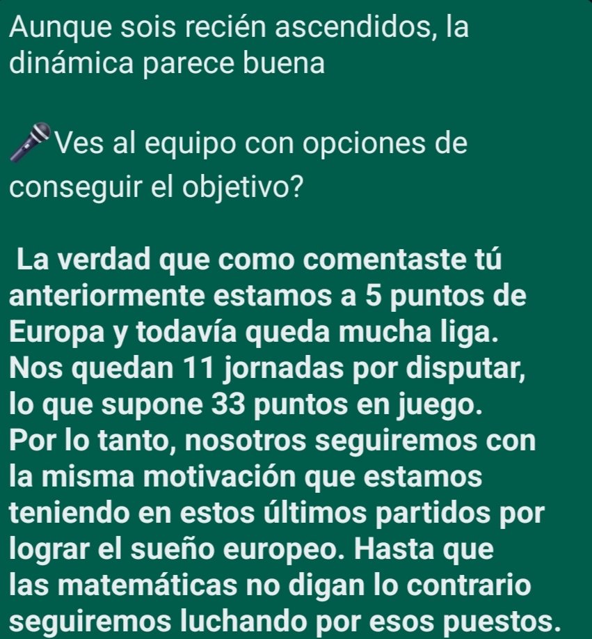 🎤Rueda de Prensa Post-Partido
👔 Luque, MG @Cantera_CDT