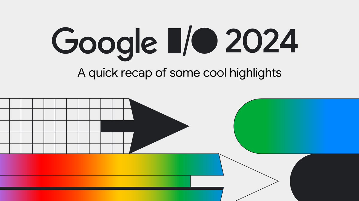 GoogleIndia's tweet photo. Bringing you highlights from #GoogleIO 2024, with the best of AI capabilities across Search, Photos, Workspace and more 🤝

More about our exciting announcements and updates: https://t.co/2wvYRTvbaW. https://t.co/ZeVn7a6Epg