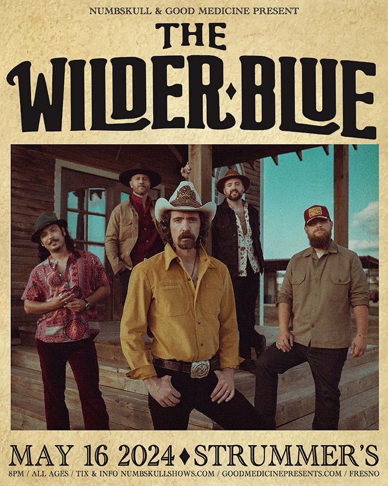 .@TheWilder_Blue are bringing their sharp storytelling and gripping harmonies to @StrummersFresno May 16th! Tickets at: ticketweb.com/event/the-wild… @NumbskullShows #goodmedicine #strummers #fresno