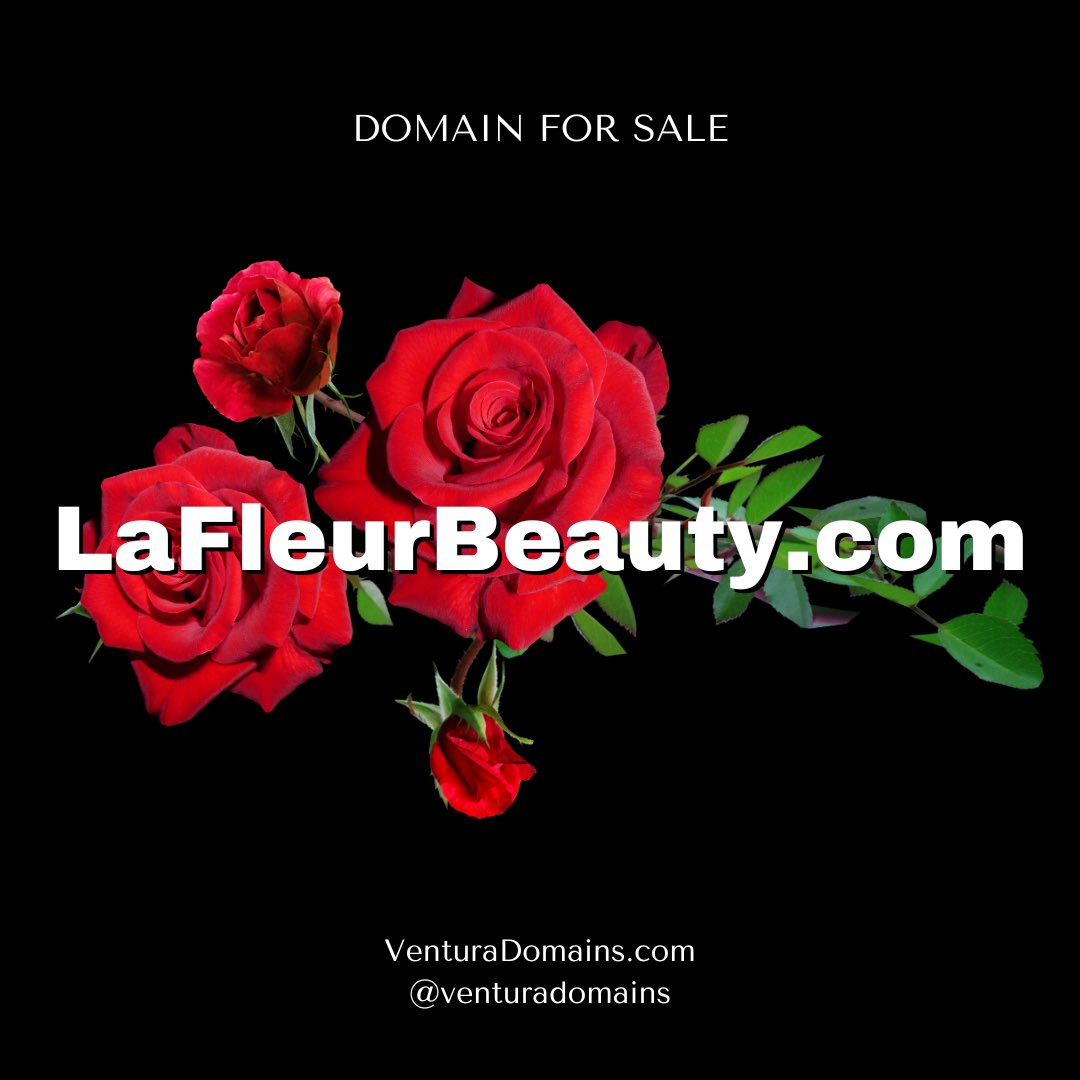 Beautiful Brand For Beauty!

LaFleurBeauty.com #domainname for sale

#beautytips #beautysecrets #domain #domains #domainnames #domainsforsale #haircare #Hairstyling #glam #domainnameforsale #beauty