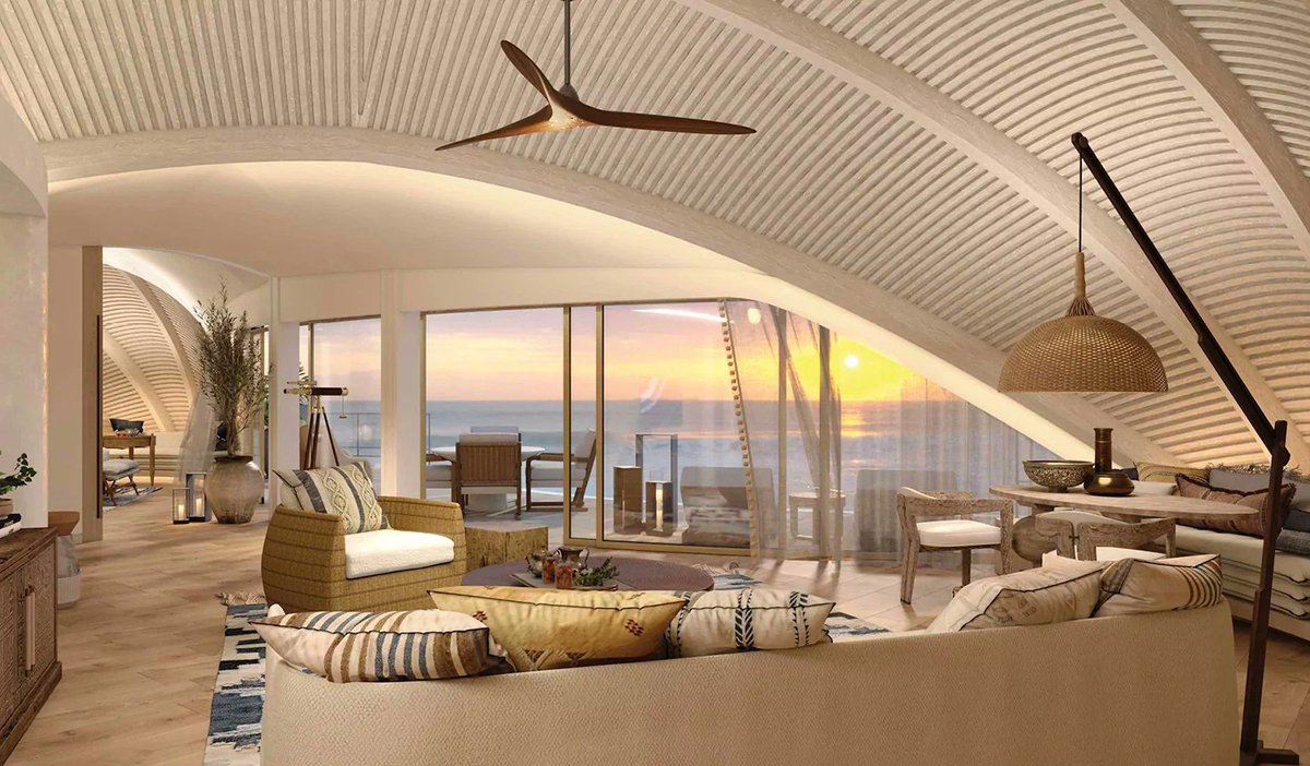 Red Sea Global announce the imminent launch of a new architectural masterpiece, floating and beach villas at 𝙉𝙪𝙟𝙪𝙢𝙖, a 𝐑𝐢𝐭𝐳-𝐂𝐚𝐫𝐥𝐭𝐨𝐧 𝐑𝐞𝐬𝐞𝐫𝐯𝐞, within two weeks. The second jewel of the Re dSea Destination on the islands, 63 luxury villas and 18 residential…