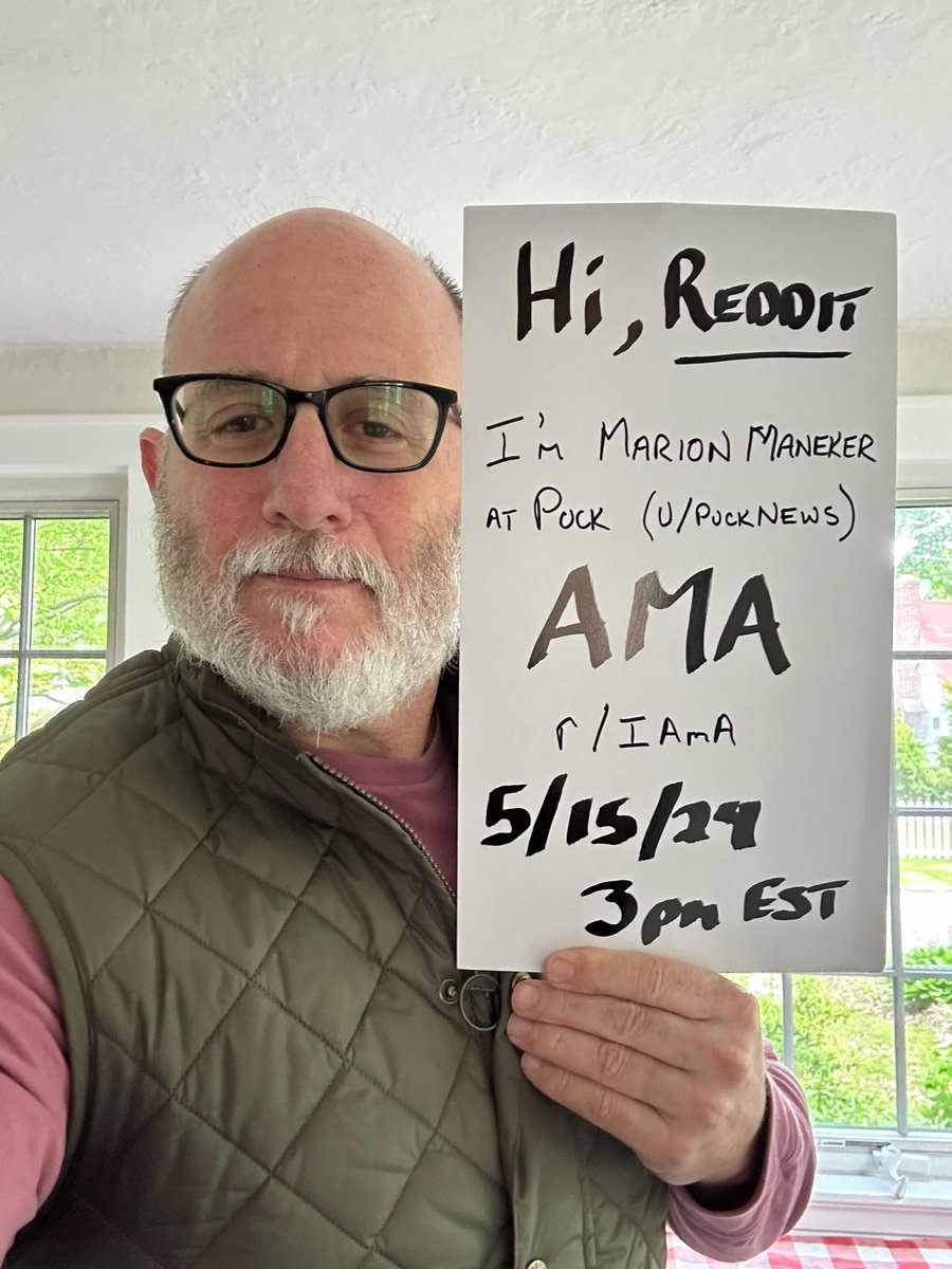 Puck’s Marion Maneker (@artmarket), author of “Wall Power,” is doing a Reddit AMA today about what’s going on behind the scenes at the big New York art auctions this week. Head to Reddit to ask Marion a question, which he’ll answer live at 3:00 p.m. EST: reddit.com/r/IAmA/comment…