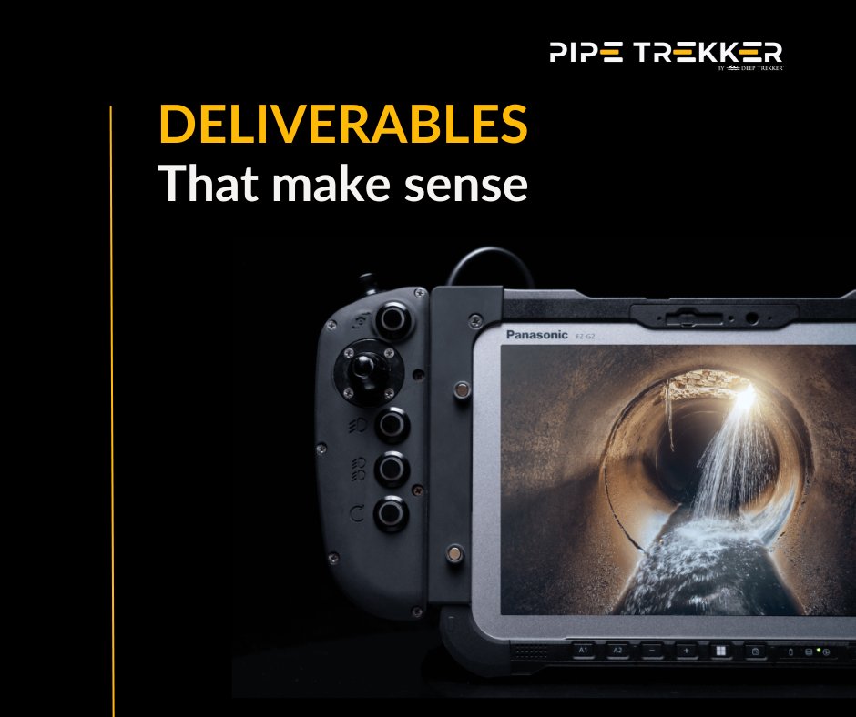 Pipe Trekker crawlers provide versatile inspection solutions, from simple recordings to full PACP reporting with GIS integration.

✔️ PACP Software Integration
✔️ Easy-to-use interface
✔️ AI compatibility
✔️ Map & Model Generation

#PipeTrekker #inspection #wastewater #sewer