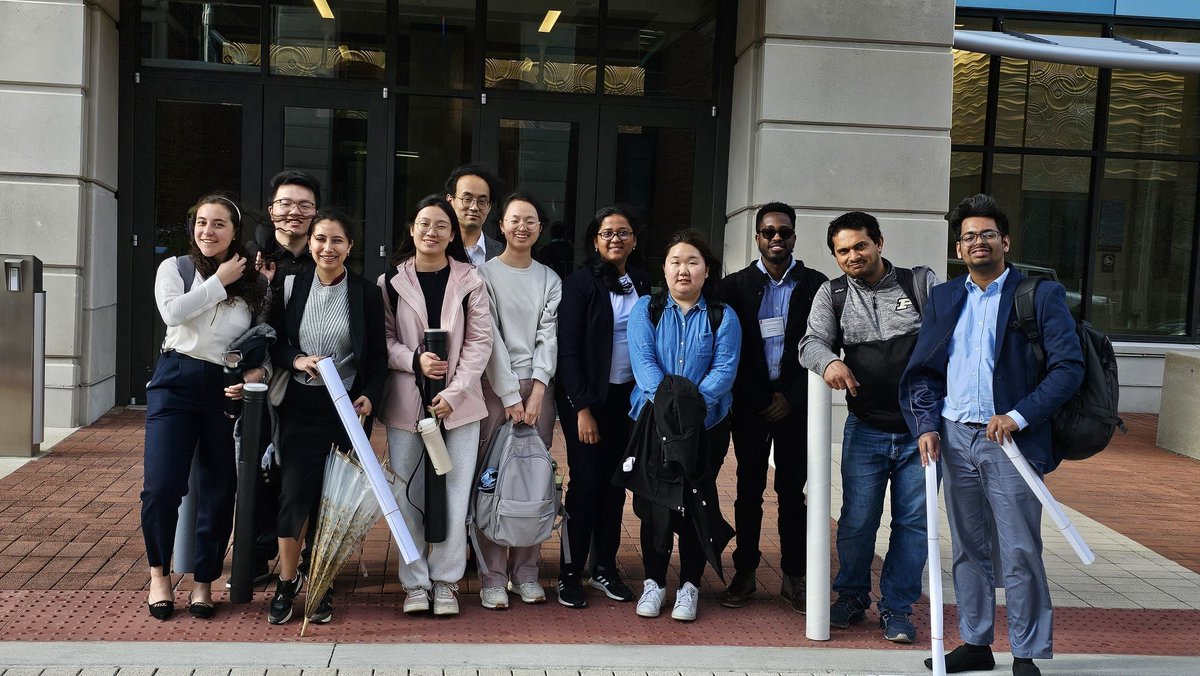 EEE graduate students presented at the UIUC CEE 29th Environmental Engineering and Science Symposium & 2023-2024 AEESP Distinguished Lecture this April! #Purdue #PurdueEEE #BoilerUp #environment #environmentalengineering #sustainability Read more: bit.ly/UIUC_Conferenc