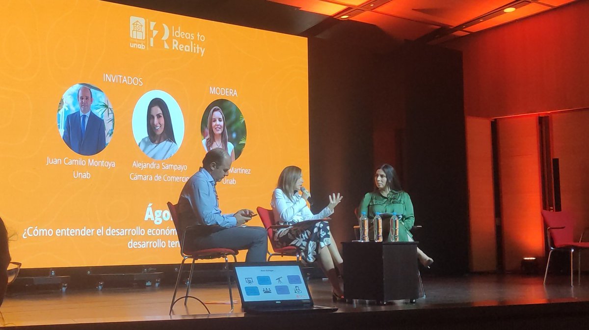unab_online's tweet photo. #AEstaHora | En #IdeasToReality damos inicio al espacio รgora: ยฟCรณmo entender el desarrollo econรณmico y empresarial como un actor social del desarrollo territorial? https://t.co/JqbxJHsFyn