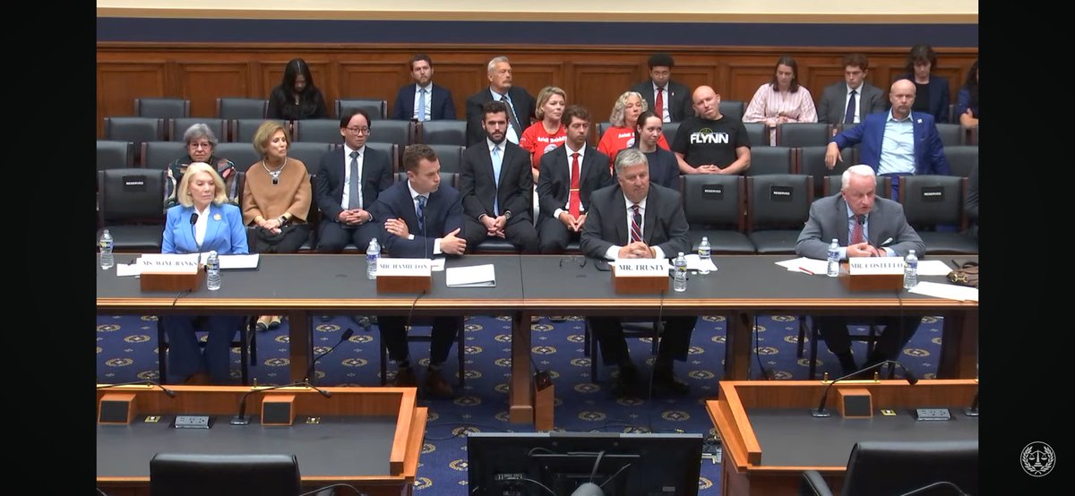 Hearing on Weaponization of Government today… We the People need to represent more. Glad @IvanRaiklin is there. Thank you for your dedication to be there for us