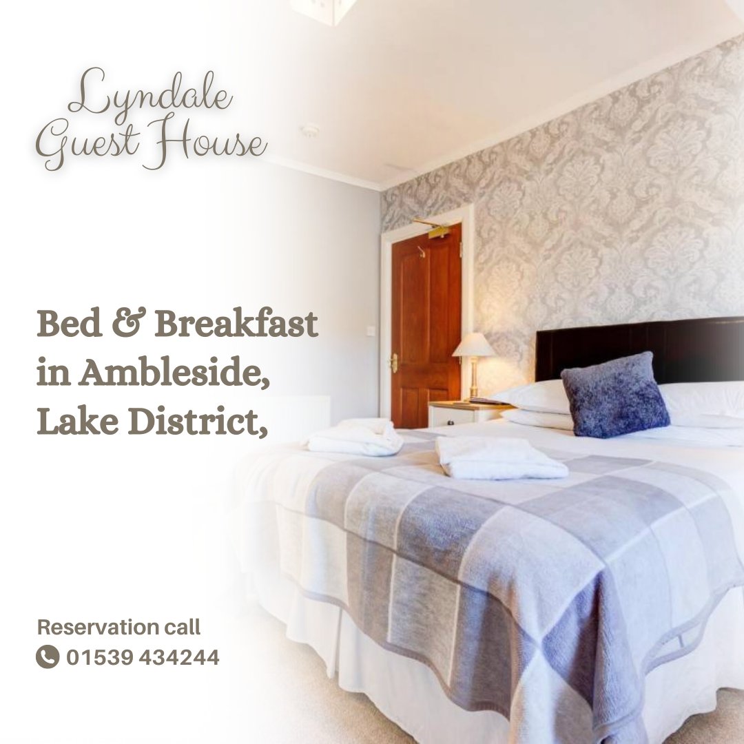 Discover the charm of Ambleside with a stay at our Victorian house B&amp;B. Book now at Lyndale Guest House! 

lyndale-guesthouse.co.uk