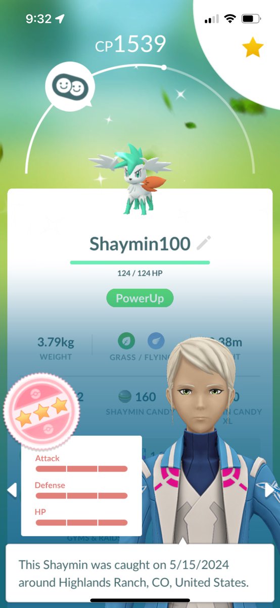 Shundo shaymin!! @PokemonGoApp