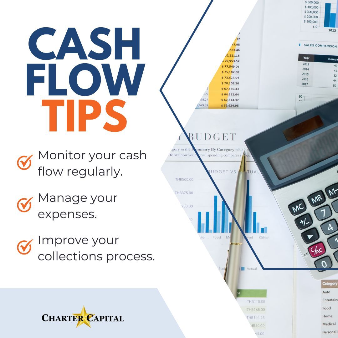 #RT @CharterCapital: Cash flow is the lifeblood of your business! 💸 Keep it strong with these tips. bit.ly/49XU2a0 #BusinessSuccess #CashFlowManagement #BusinessTips