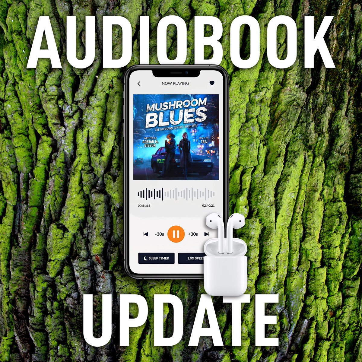 🍄 AUDIOBOOK UPDATE 🍄
This has been a hard decision to make, but I won’t be narrating the #MushroomBlues audiobook anymore. On the plus side, I’ve found a professional narrator, and the audiobook will release in fall 2024 (more info TBA)! So, why did I make this decision? 🧵