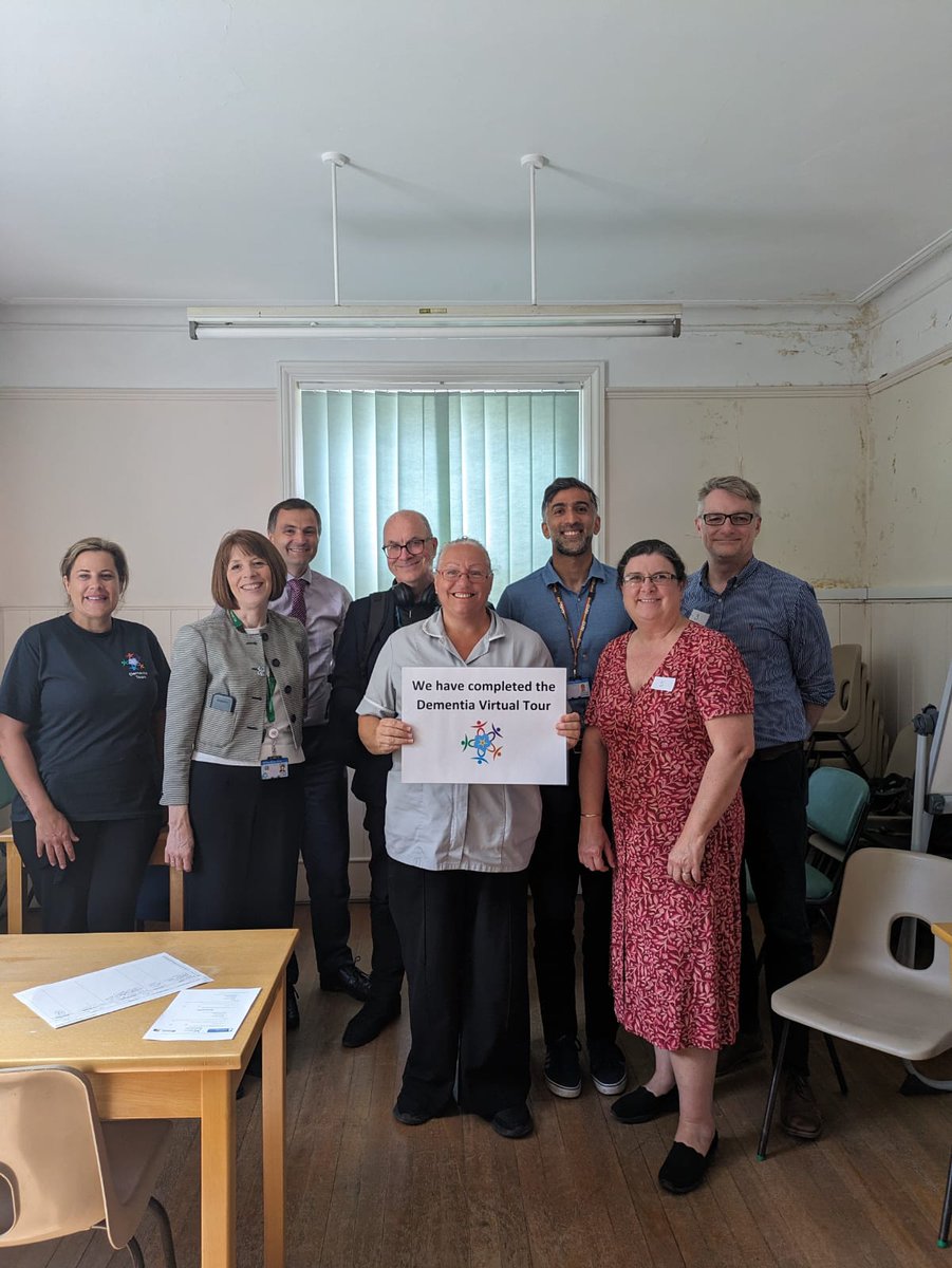 We held a Dementia Virtual Tour sessions for some of our senior leadership team today as part of #DAW2024, learning at work week, and mental health awareness week.