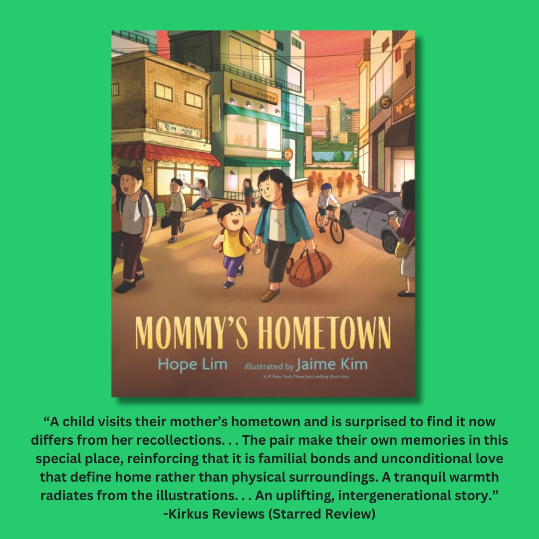 When a young boy and his mother travel overseas to her childhood home in Korea, the town is not as he imagined. Will he be able to see it the way Mommy does? #books #childrensbooks #bookish