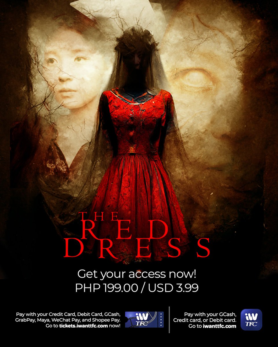 Brave enough to watch THE RED DRESS?! Get your access now! iWantTFC 👉 app.iwanttfc.com/TFCTRD iWantTFC Tickets 👉 tickets.iwanttfc.com