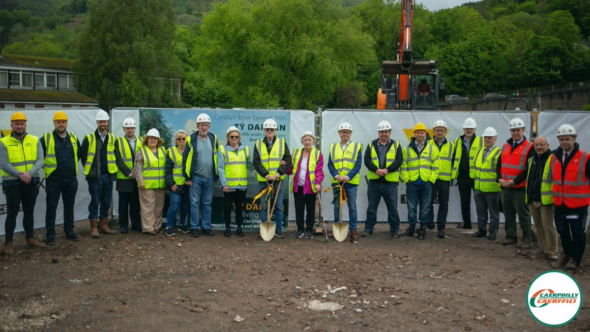 Work has begun to develop a flagship later living scheme on the site of the former Ty Darran care home in Risca. buff.ly/4dIjrHO